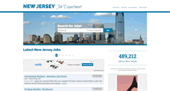 Desktop Screenshot of newjerseyjobdepartment.com