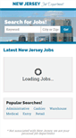 Mobile Screenshot of newjerseyjobdepartment.com